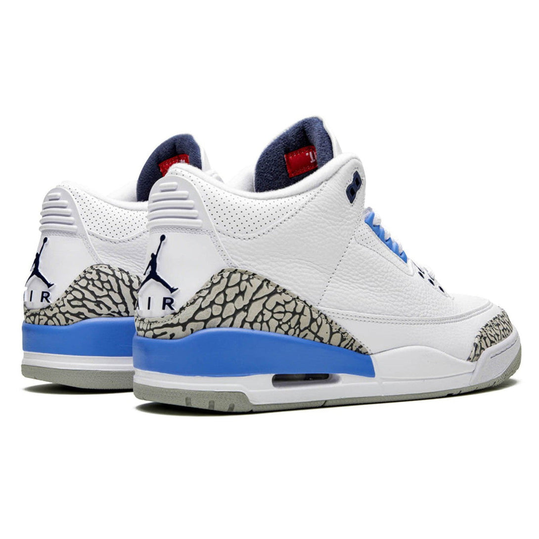 Air Jordan 3 Retro 'UNC'- Streetwear Fashion - helmiss.com