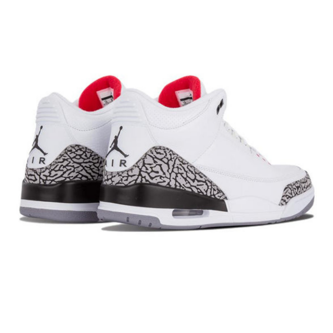 Air Jordan 3 Retro 'White Cement' 2011- Streetwear Fashion - helmiss.com