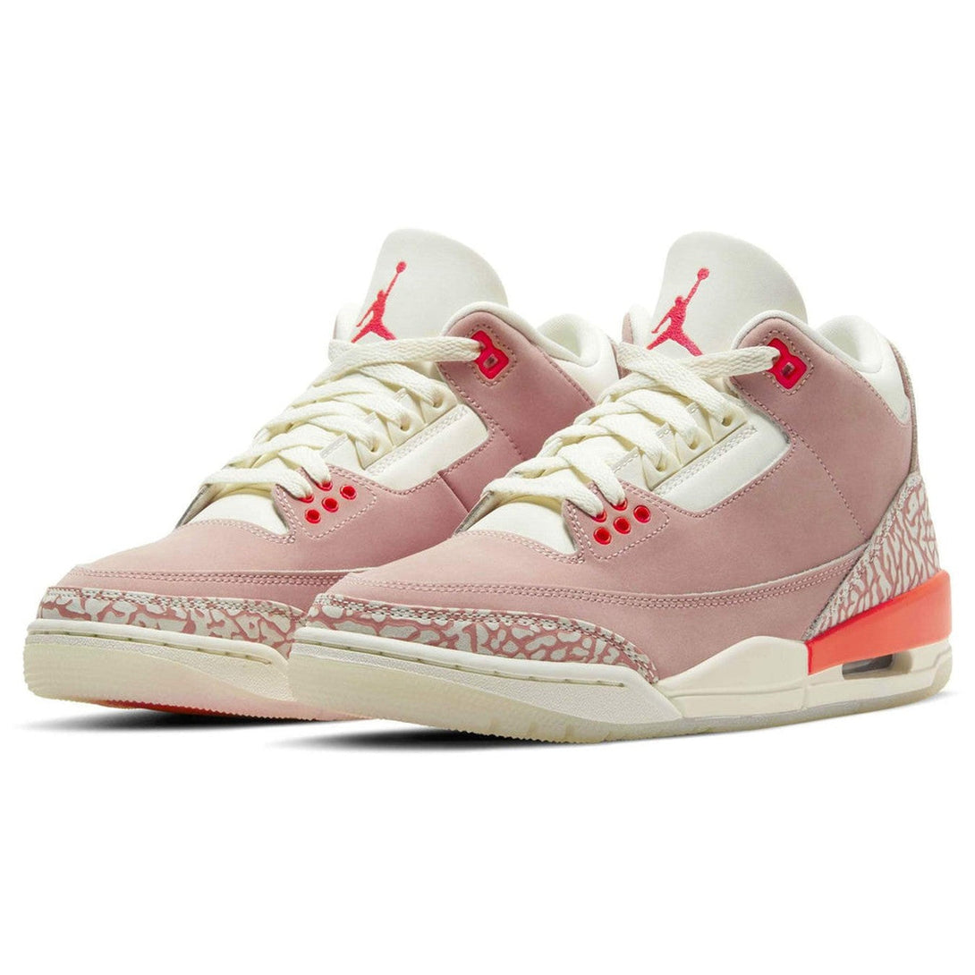 Air Jordan 3 Retro Wmns 'Rust Pink'- Streetwear Fashion - helmiss.com