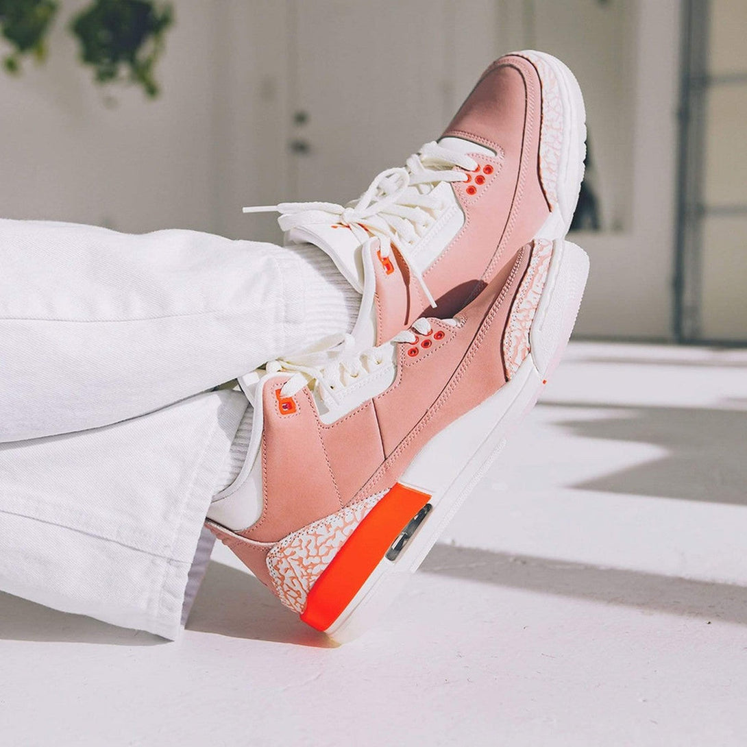 Air Jordan 3 Retro Wmns 'Rust Pink'- Streetwear Fashion - helmiss.com