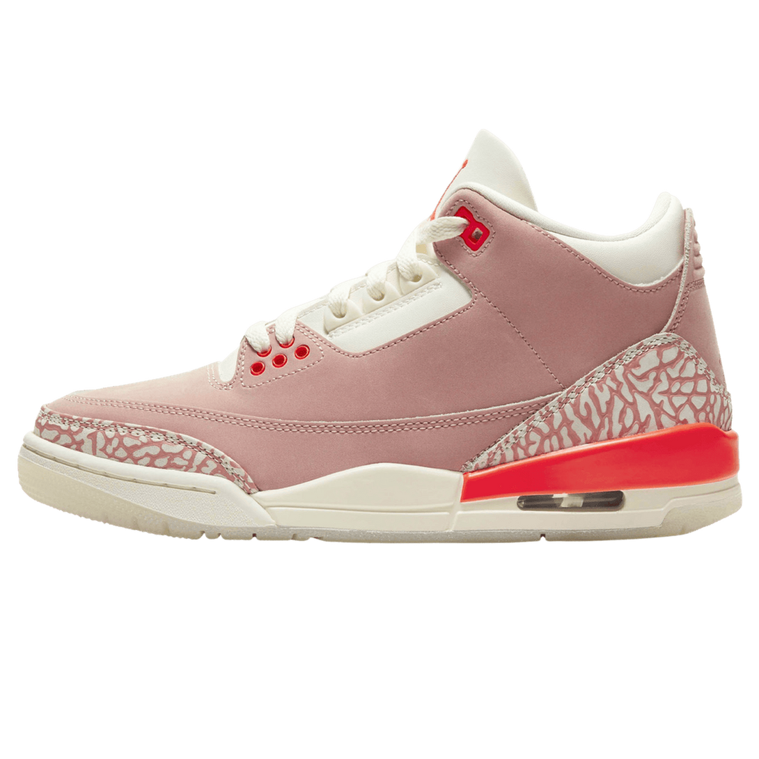 Air Jordan 3 Retro Wmns 'Rust Pink'- Streetwear Fashion - helmiss.com