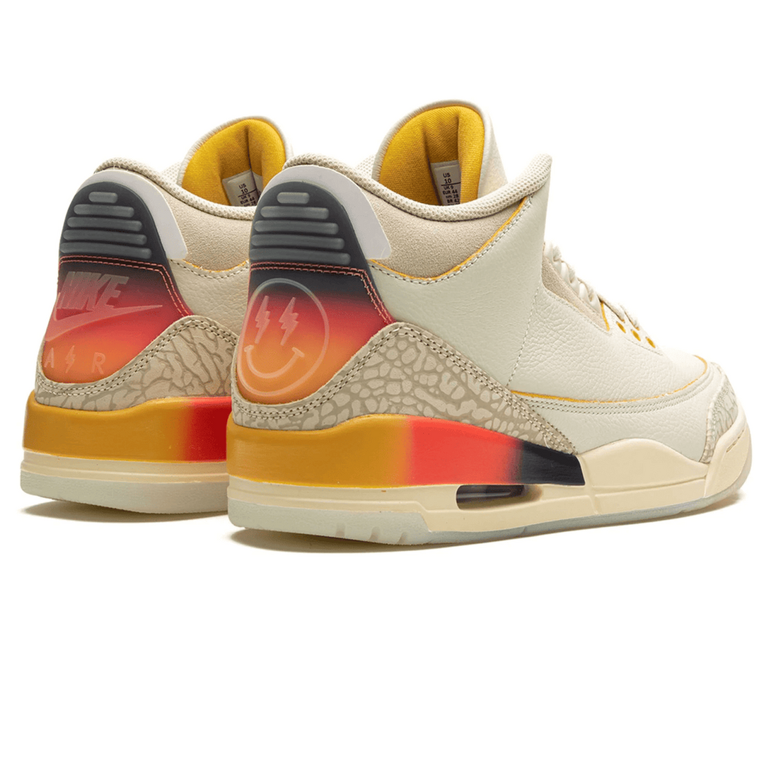 Air Jordan 3 Retro x J. Balvin 'Medellín Sunset'- Streetwear Fashion - helmiss.com