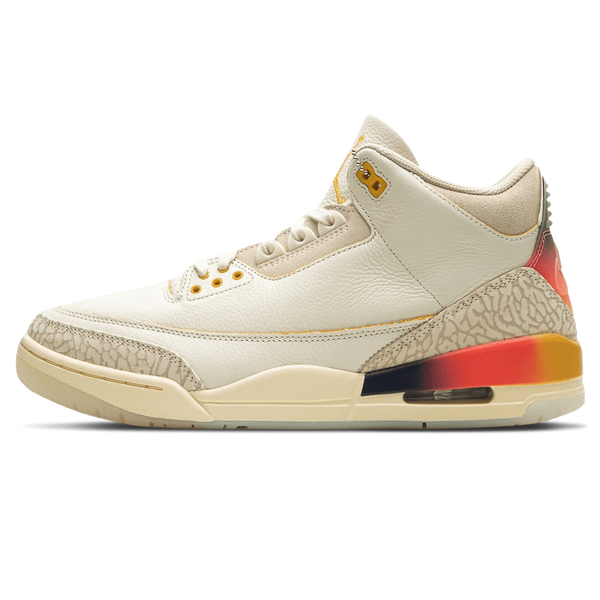 Air Jordan 3 Retro x J. Balvin 'Medellín Sunset'- Streetwear Fashion - helmiss.com