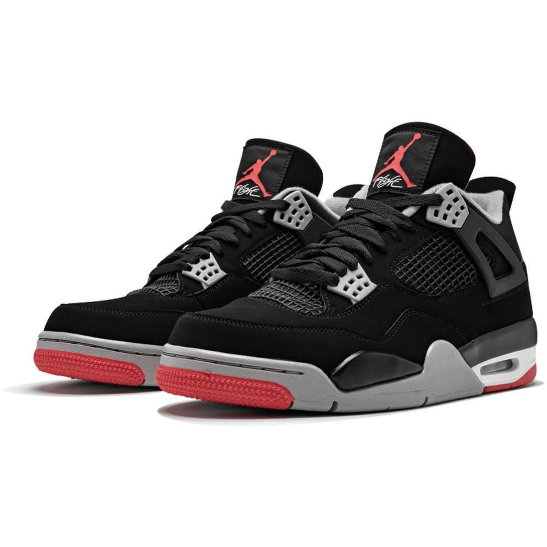 Air Jordan 4 Bred 2019- Streetwear Fashion - helmiss.com