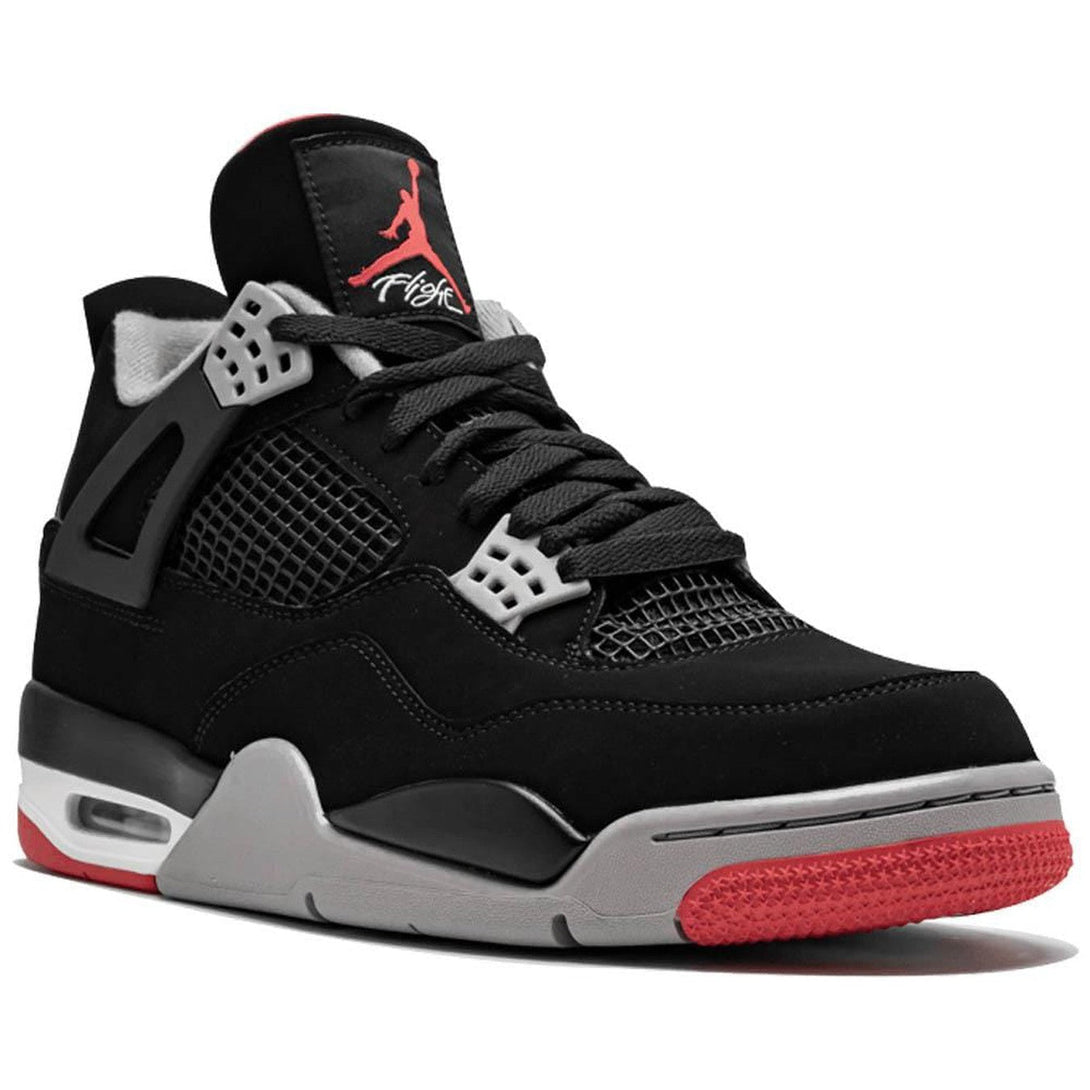 Air Jordan 4 Bred 2019- Streetwear Fashion - helmiss.com