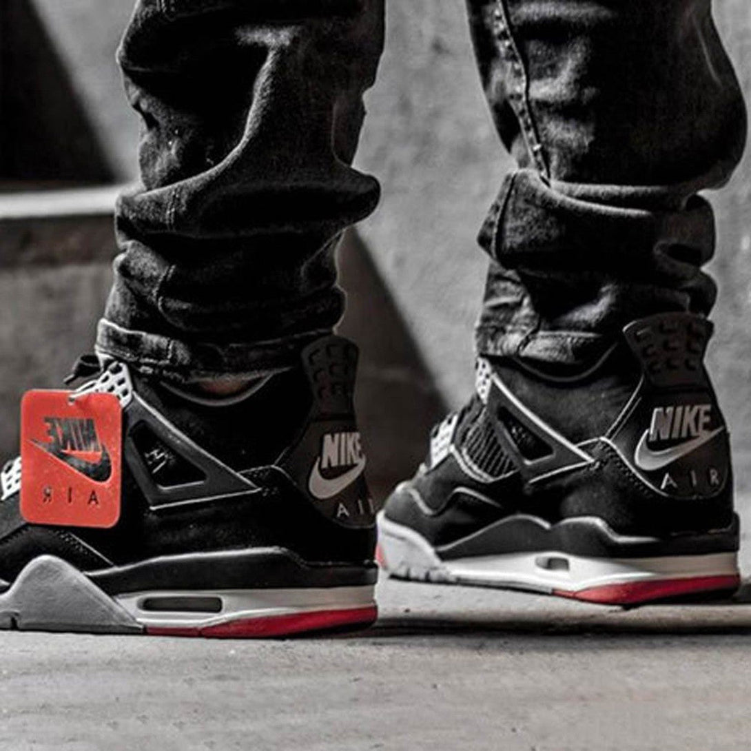 Air Jordan 4 Bred 2019- Streetwear Fashion - helmiss.com