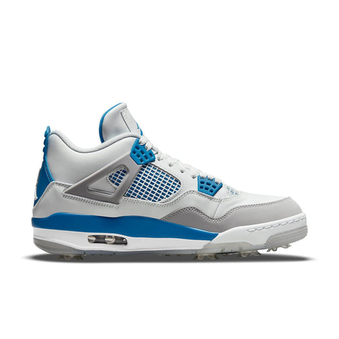 Air Jordan 4 Golf 'Military Blue'- Streetwear Fashion - helmiss.com