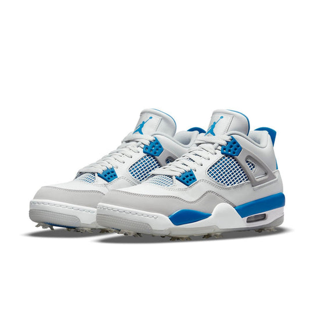 Air Jordan 4 Golf 'Military Blue'- Streetwear Fashion - helmiss.com