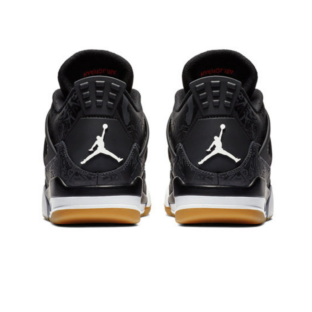 Air Jordan 4 Retro 'Black Laser'- Streetwear Fashion - helmiss.com