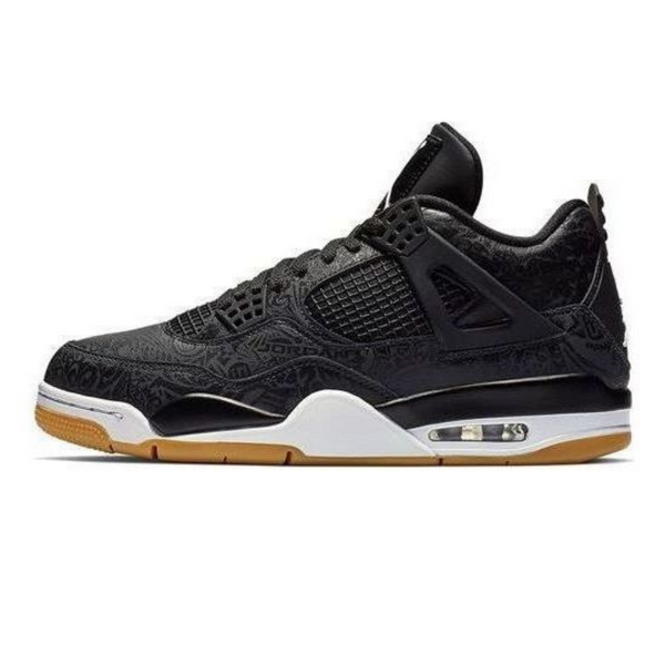 Air Jordan 4 Retro 'Black Laser'- Streetwear Fashion - helmiss.com