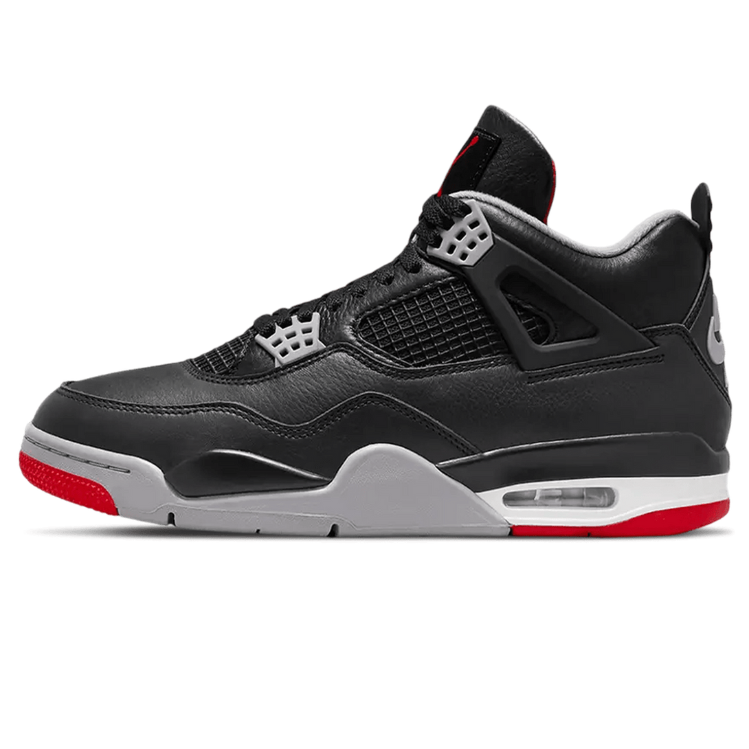 Air Jordan 4 Retro 'Bred Reimagined'- Streetwear Fashion - helmiss.com