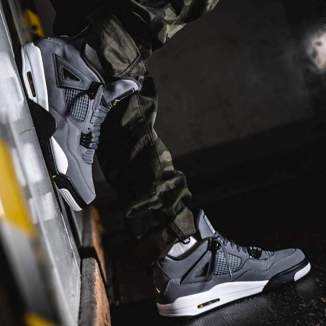 Air Jordan 4 Retro 'Cool Grey' 2019- Streetwear Fashion - helmiss.com