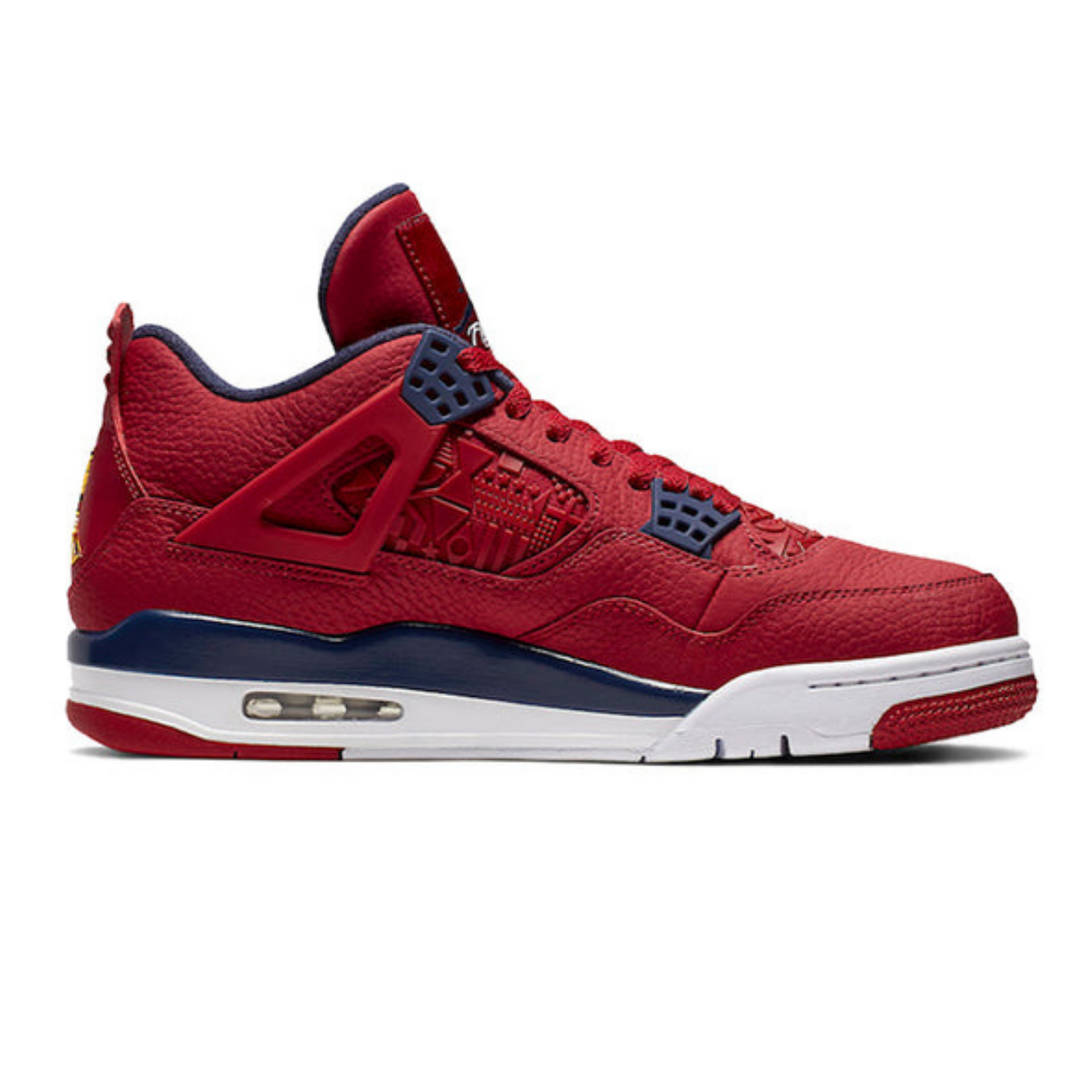 Air Jordan 4 Retro 'FIBA'- Streetwear Fashion - helmiss.com