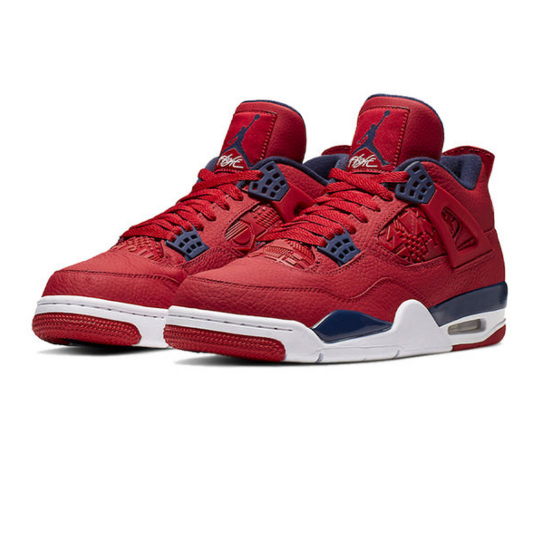 Air Jordan 4 Retro 'FIBA'- Streetwear Fashion - helmiss.com