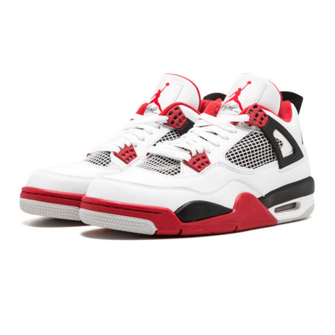 Air Jordan 4 Retro 'Fire Red' 2012- Streetwear Fashion - helmiss.com