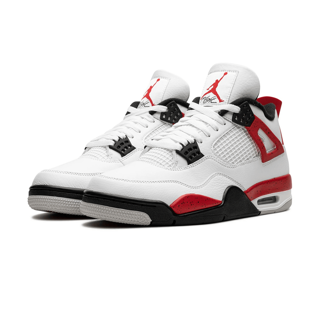 Air Jordan 4 Retro GS 'Red Cement'- Streetwear Fashion - helmiss.com