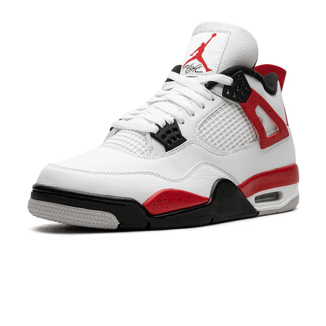 Air Jordan 4 Retro GS 'Red Cement'- Streetwear Fashion - helmiss.com