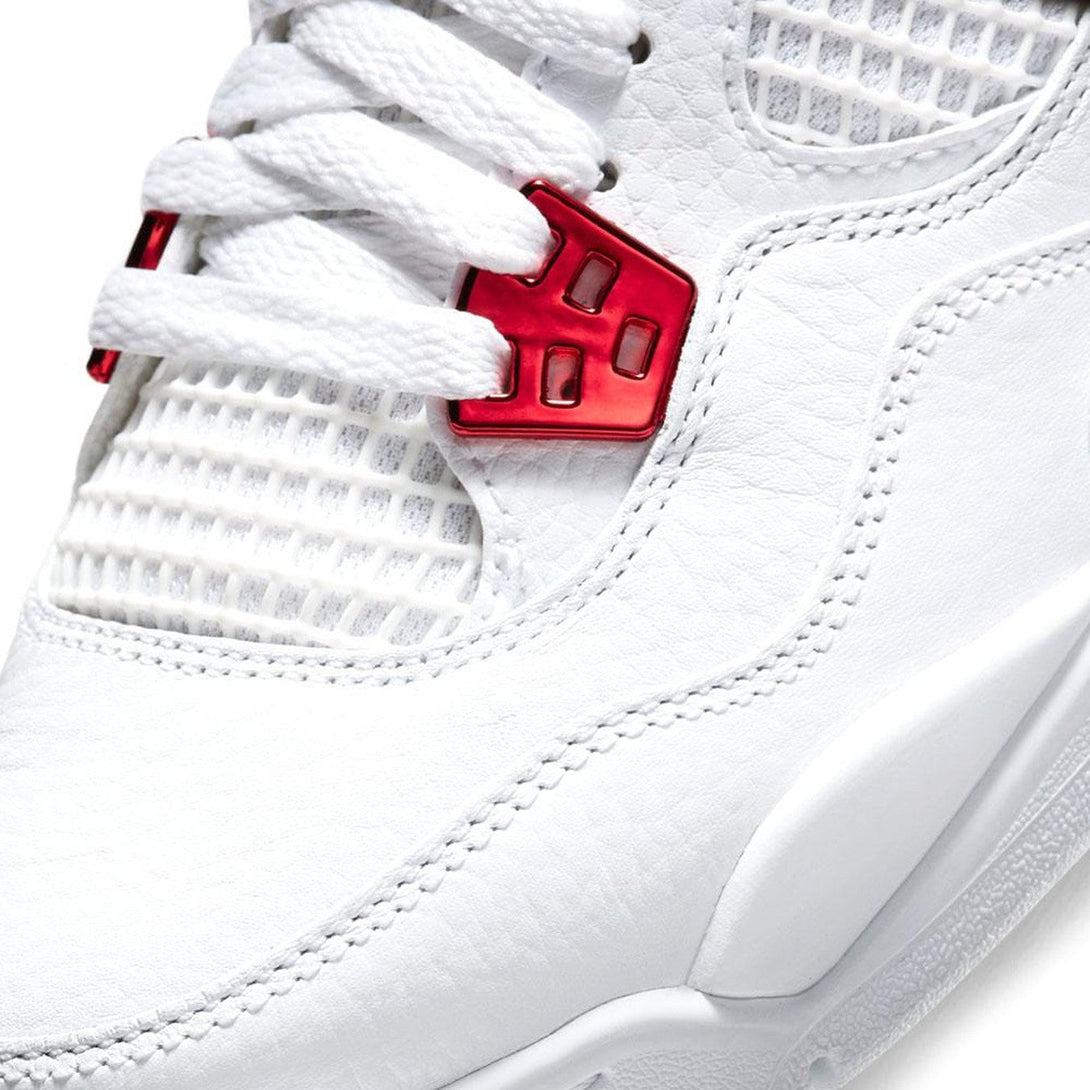 Air Jordan 4 Retro GS 'Red Metallic'- Streetwear Fashion - helmiss.com