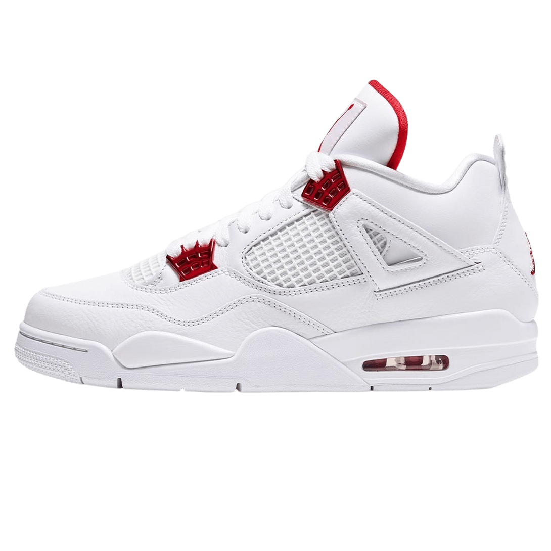 Air Jordan 4 Retro GS 'Red Metallic'- Streetwear Fashion - helmiss.com