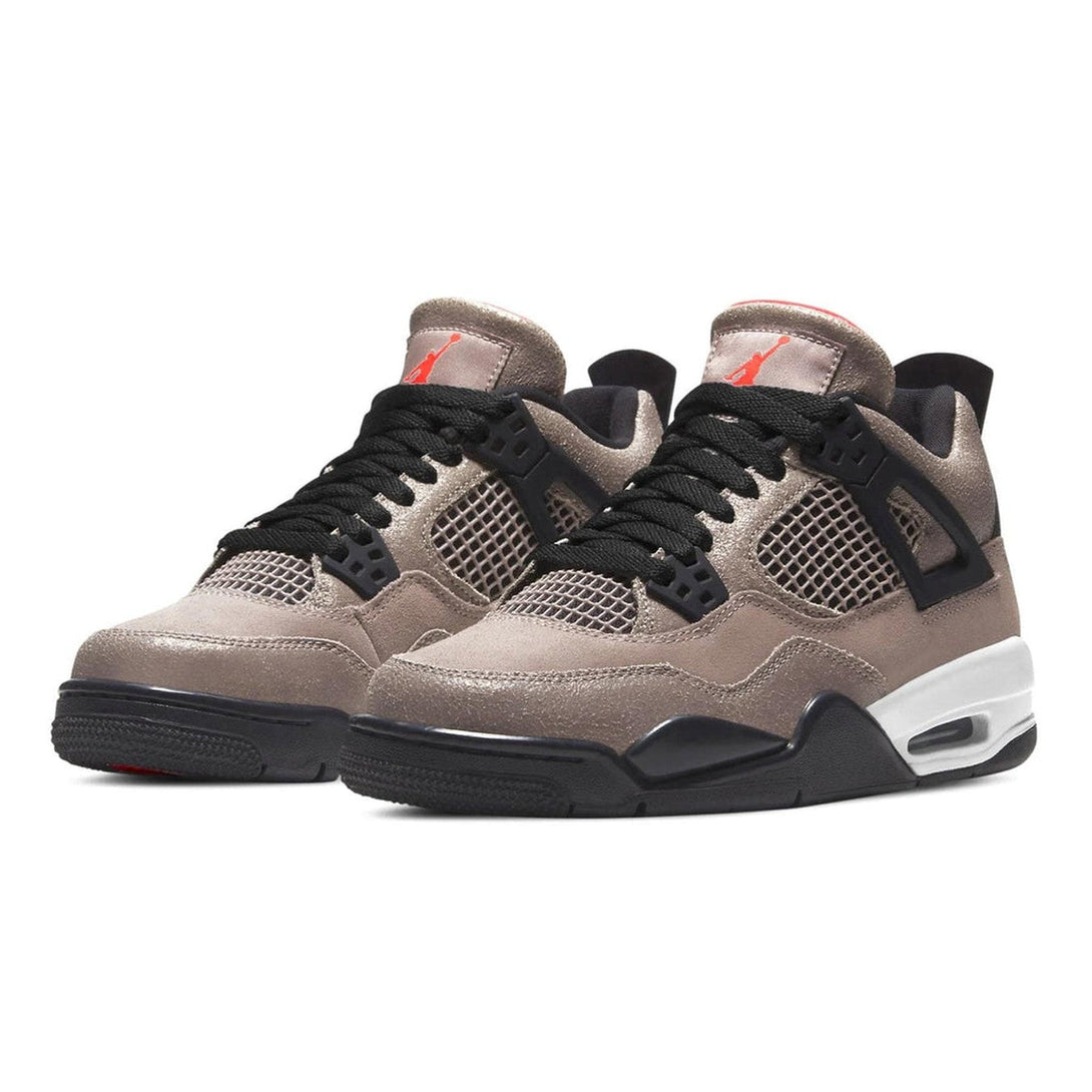 Air Jordan 4 Retro GS 'Taupe Haze'- Streetwear Fashion - helmiss.com