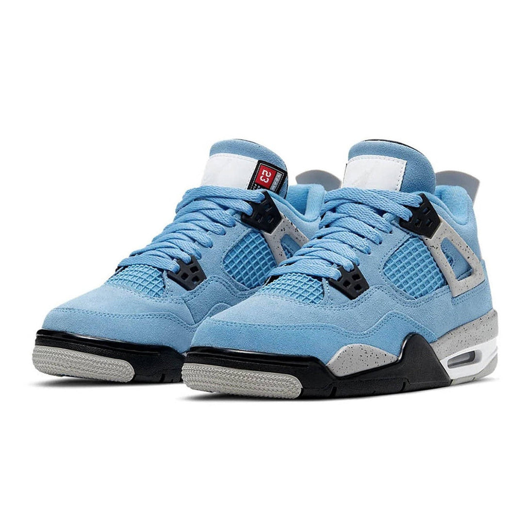 Air Jordan 4 Retro GS 'University Blue'- Streetwear Fashion - helmiss.com