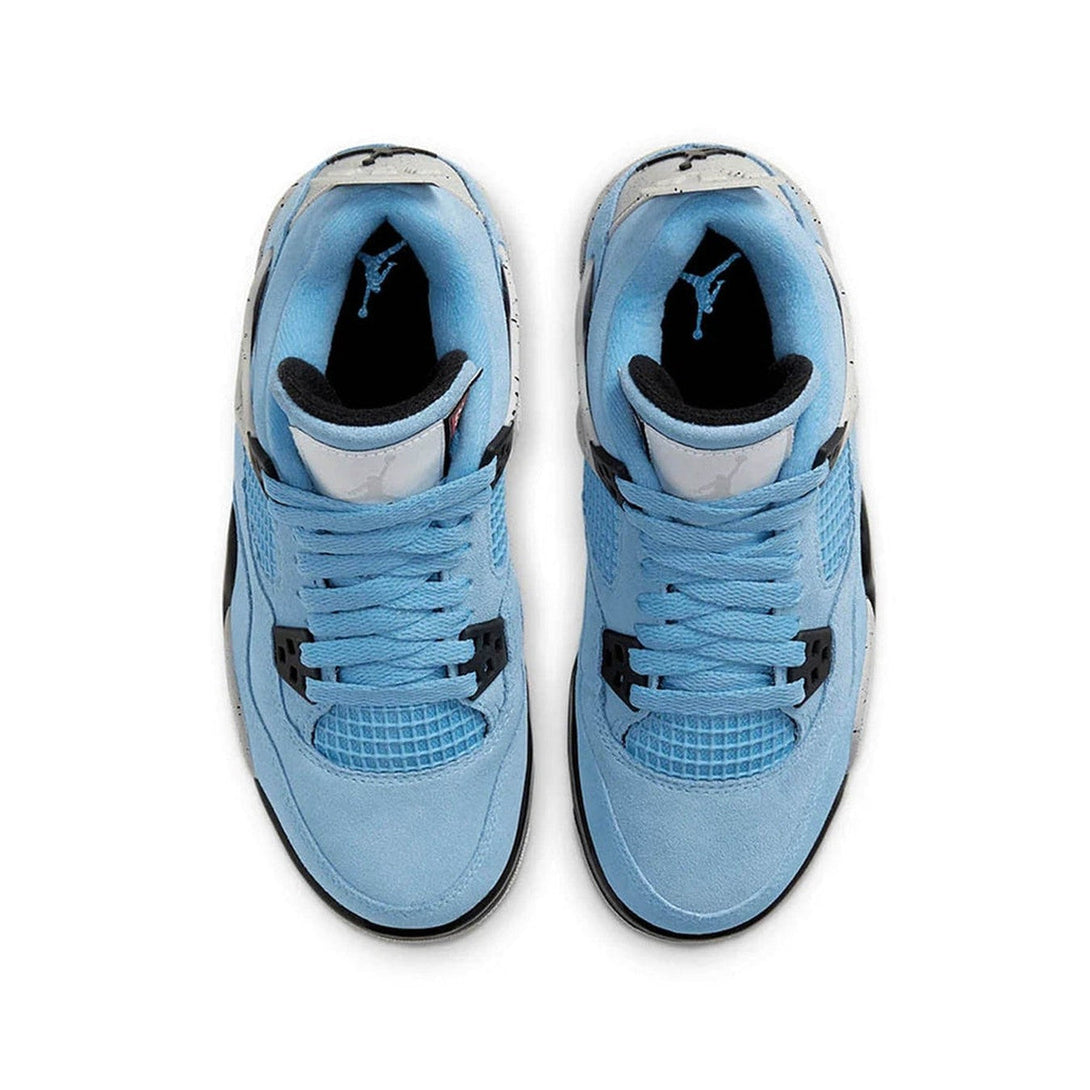 Air Jordan 4 Retro GS 'University Blue'- Streetwear Fashion - helmiss.com