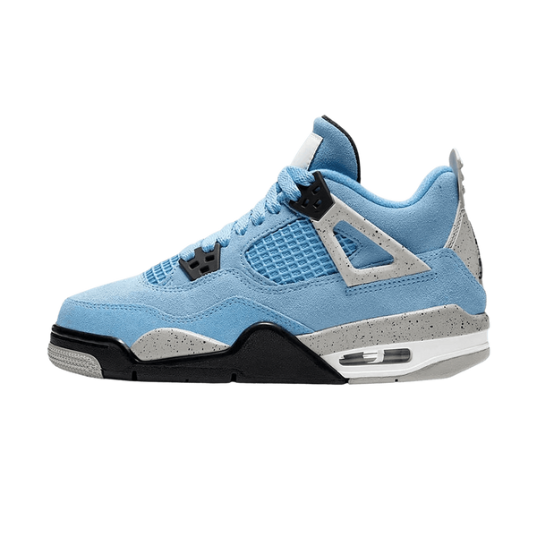 Air Jordan 4 Retro GS 'University Blue'- Streetwear Fashion - helmiss.com