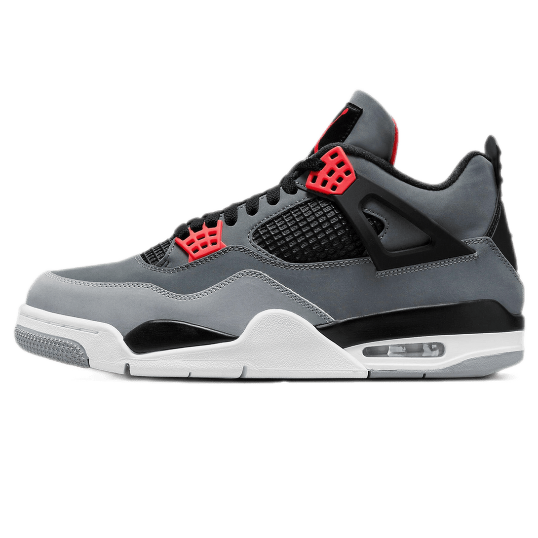 Air Jordan 4 Retro 'Infrared'- Streetwear Fashion - helmiss.com