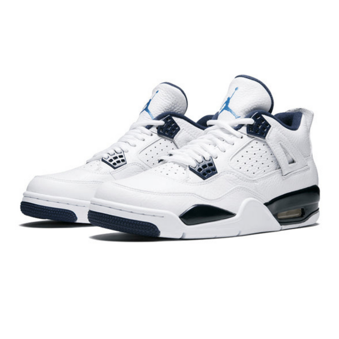 Air Jordan 4 Retro LS 'Legend Blue'- Streetwear Fashion - helmiss.com