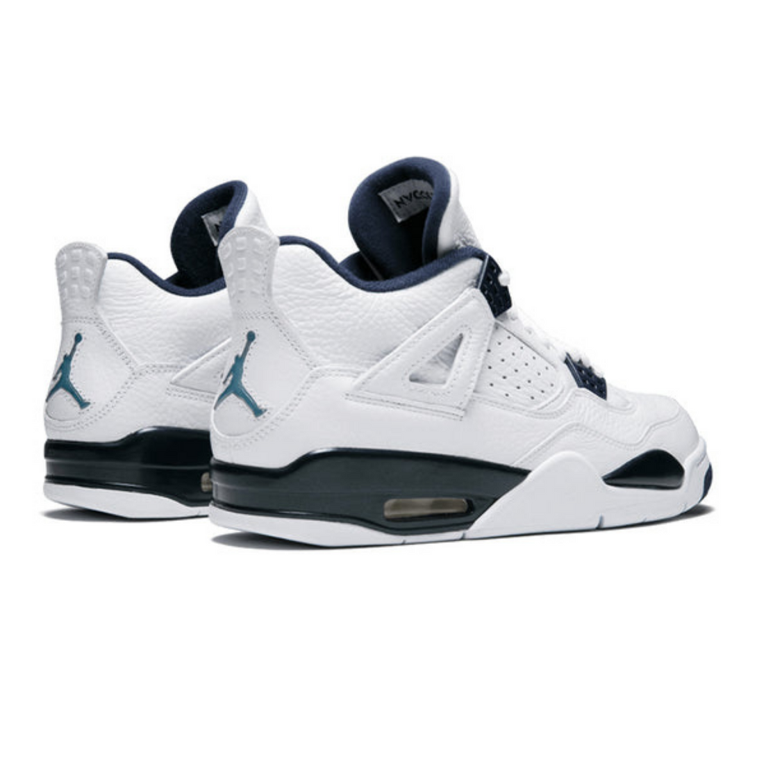 Air Jordan 4 Retro LS 'Legend Blue'- Streetwear Fashion - helmiss.com