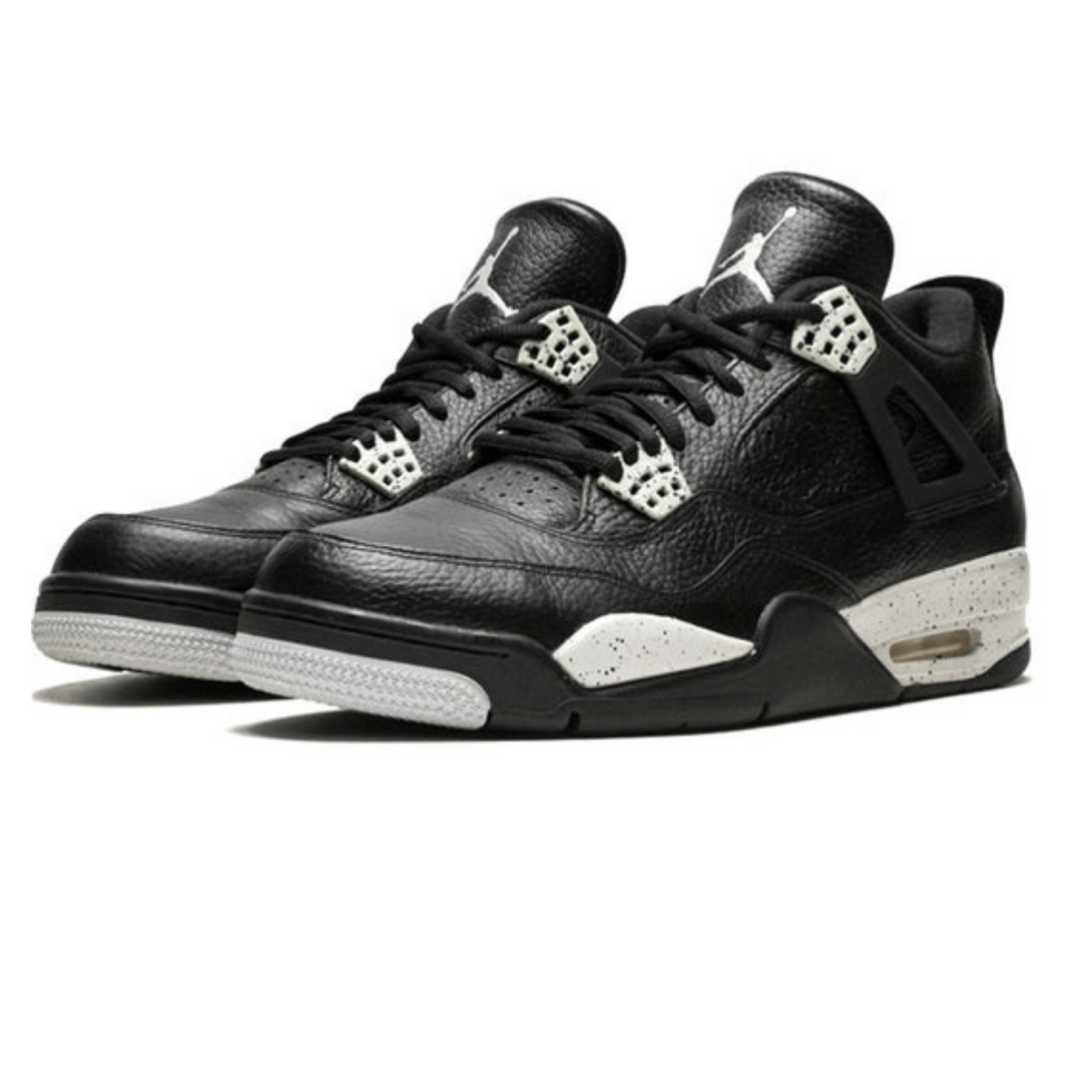 Air Jordan 4 Retro LS 'Oreo'- Streetwear Fashion - helmiss.com