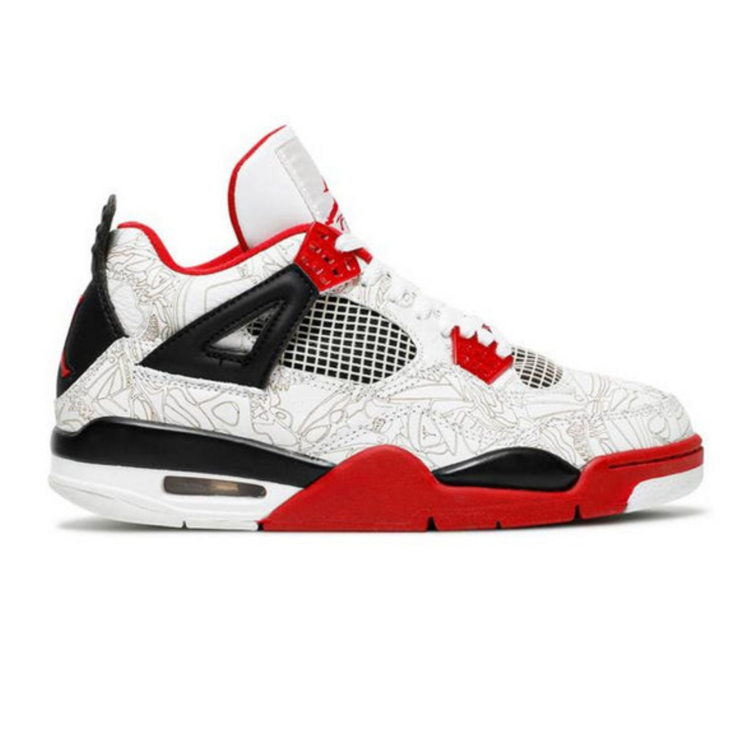 Air Jordan 4 Retro 'Laser' 2005- Streetwear Fashion - helmiss.com