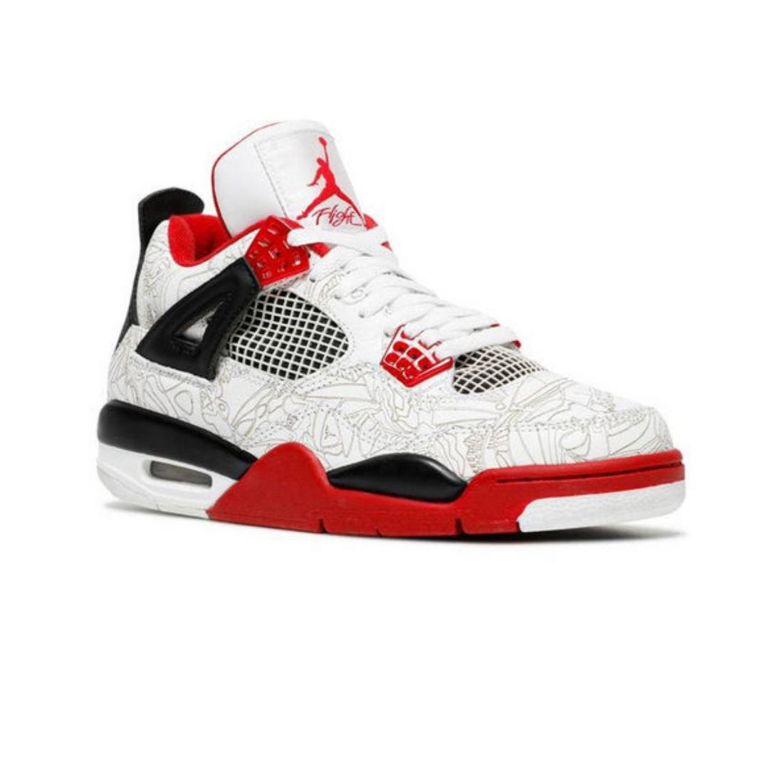 Air Jordan 4 Retro 'Laser' 2005- Streetwear Fashion - helmiss.com