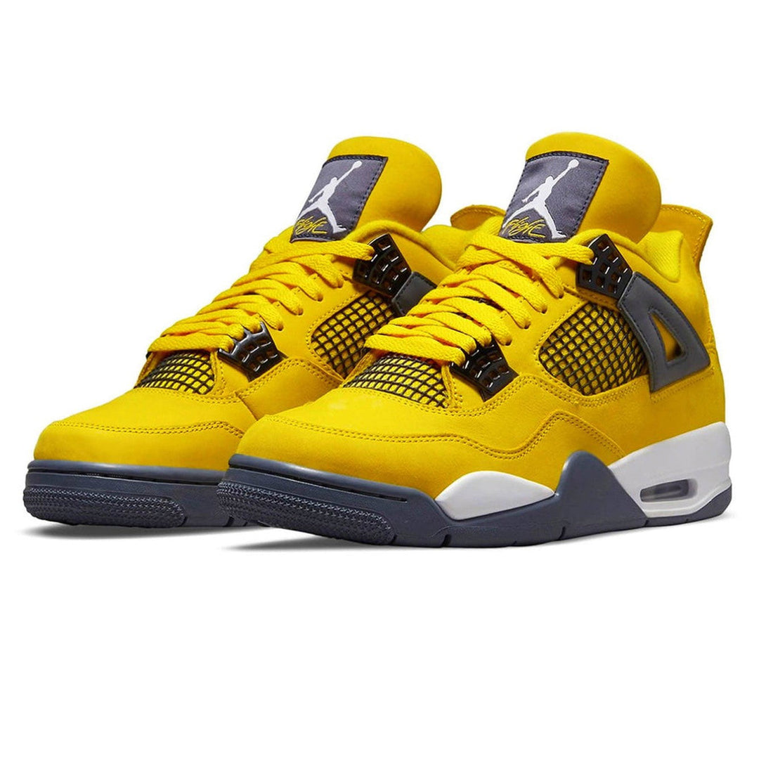 Air Jordan 4 Retro 'Lightning' 2021- Streetwear Fashion - helmiss.com