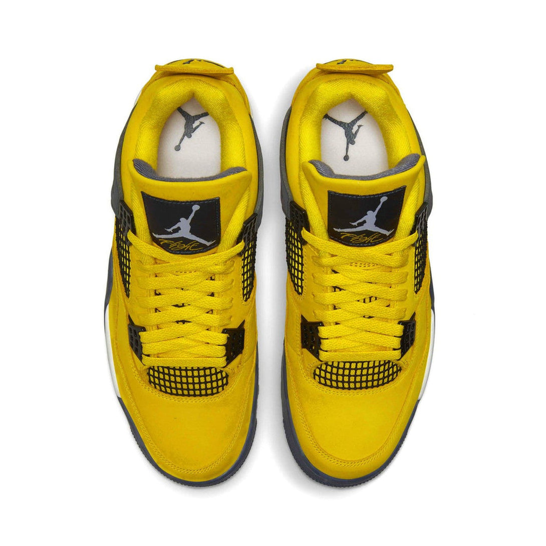 Air Jordan 4 Retro 'Lightning' 2021- Streetwear Fashion - helmiss.com