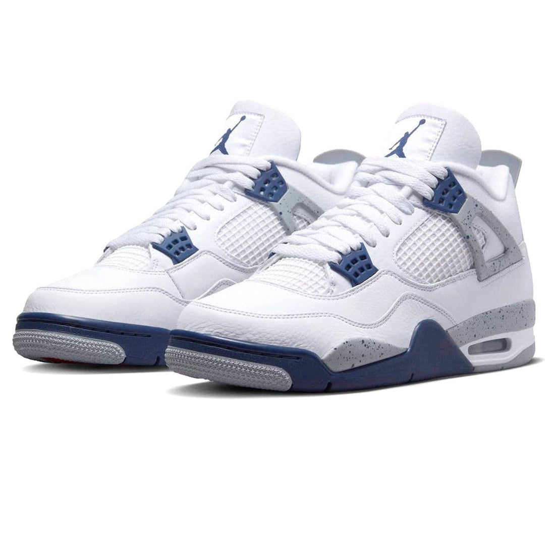 Air Jordan 4 Retro 'Midnight Navy'- Streetwear Fashion - helmiss.com