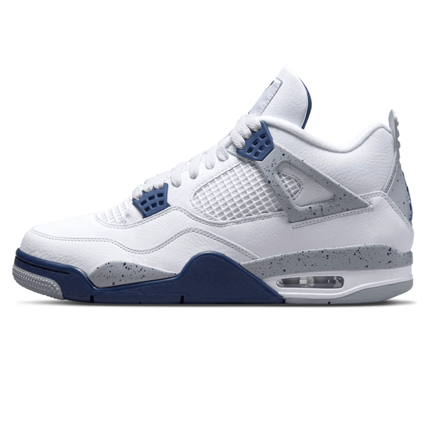 Air Jordan 4 Retro 'Midnight Navy'- Streetwear Fashion - helmiss.com