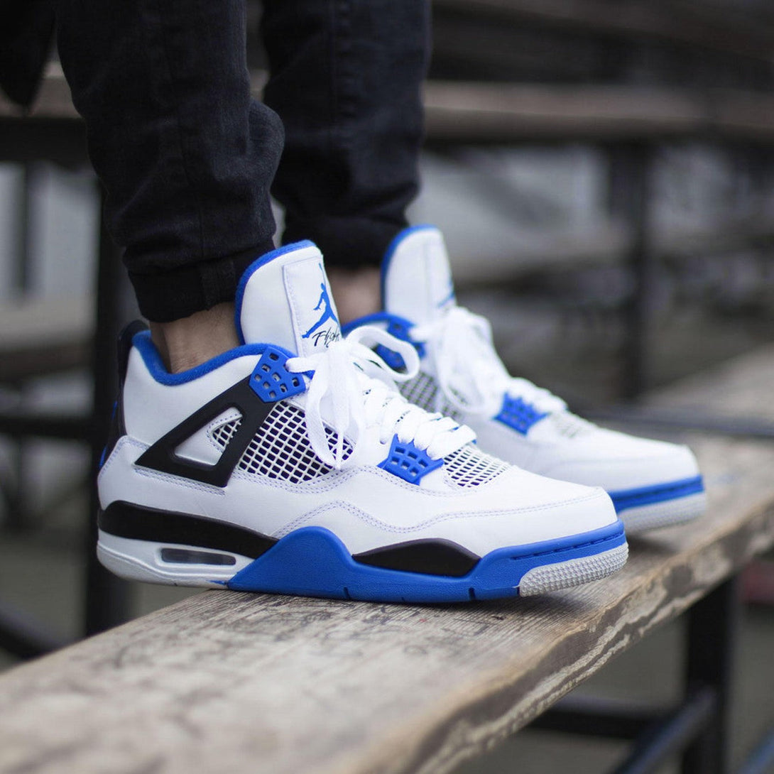 Air Jordan 4 Retro 'Motorsports'- Streetwear Fashion - helmiss.com