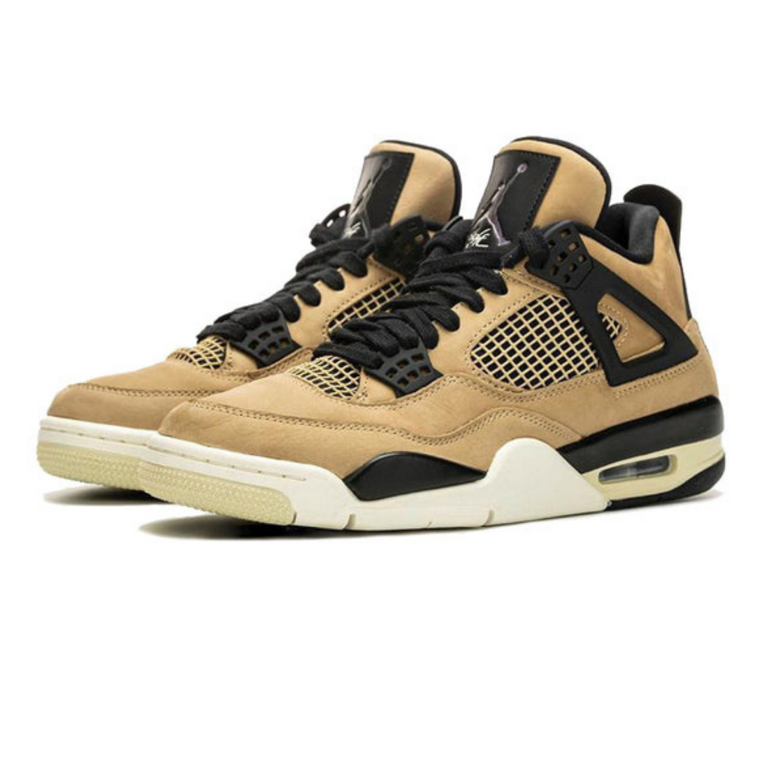 Air Jordan 4 Retro 'Mushroom'- Streetwear Fashion - helmiss.com