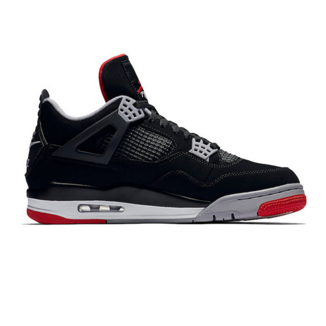 Air Jordan 4 Retro OG 'Bred' 2019- Streetwear Fashion - helmiss.com