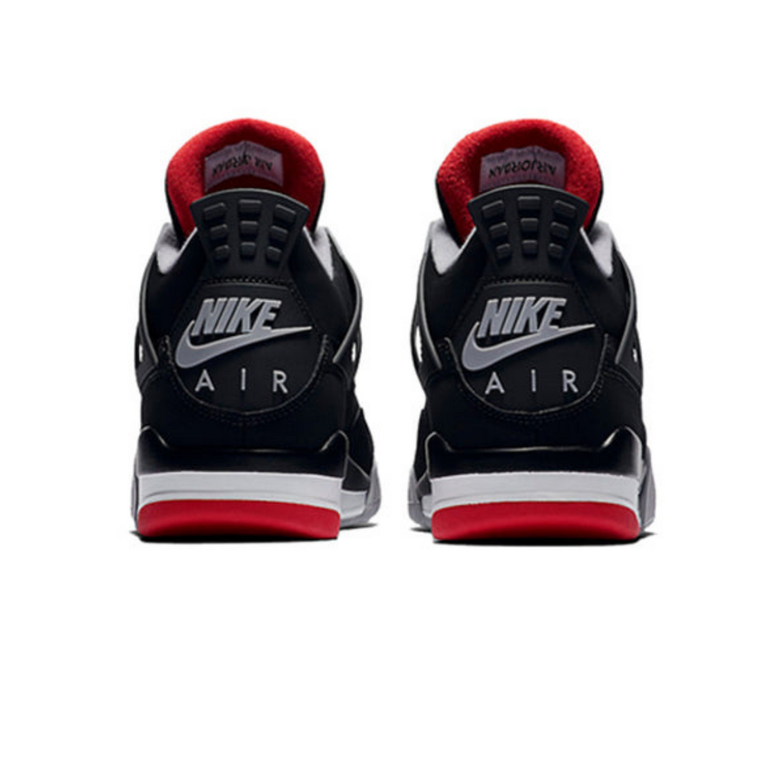 Air Jordan 4 Retro OG 'Bred' 2019- Streetwear Fashion - helmiss.com