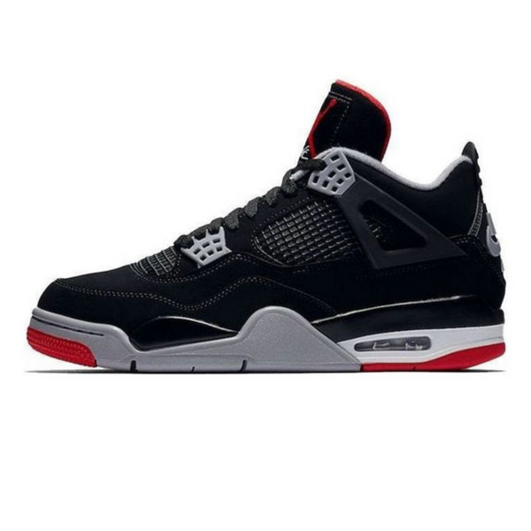 Air Jordan 4 Retro OG 'Bred' 2019- Streetwear Fashion - helmiss.com