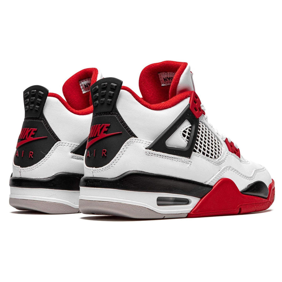 Air Jordan 4 Retro OG GS 'Fire Red' 2020- Streetwear Fashion - helmiss.com