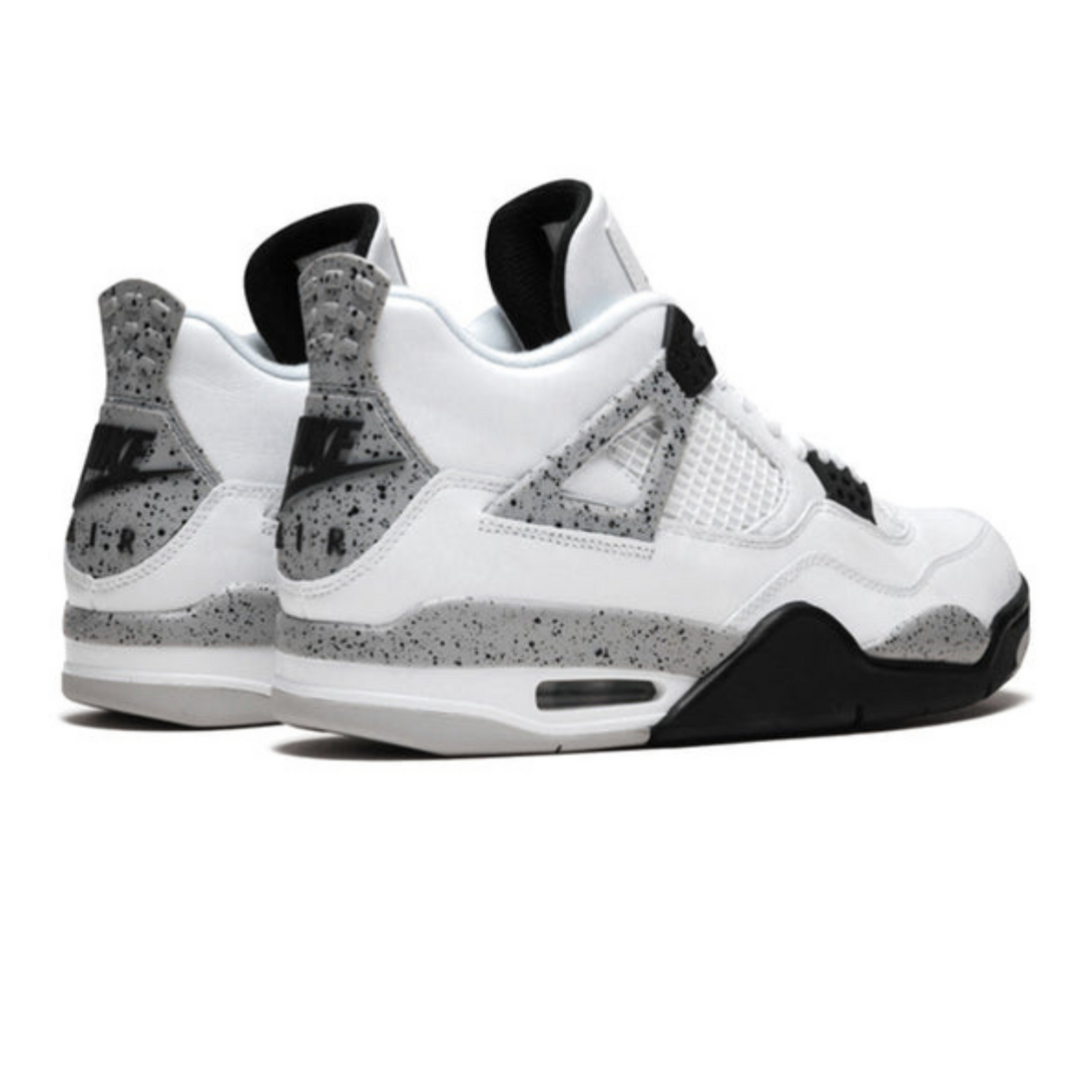 Air Jordan 4 Retro OG 'White Cement'- Streetwear Fashion - helmiss.com