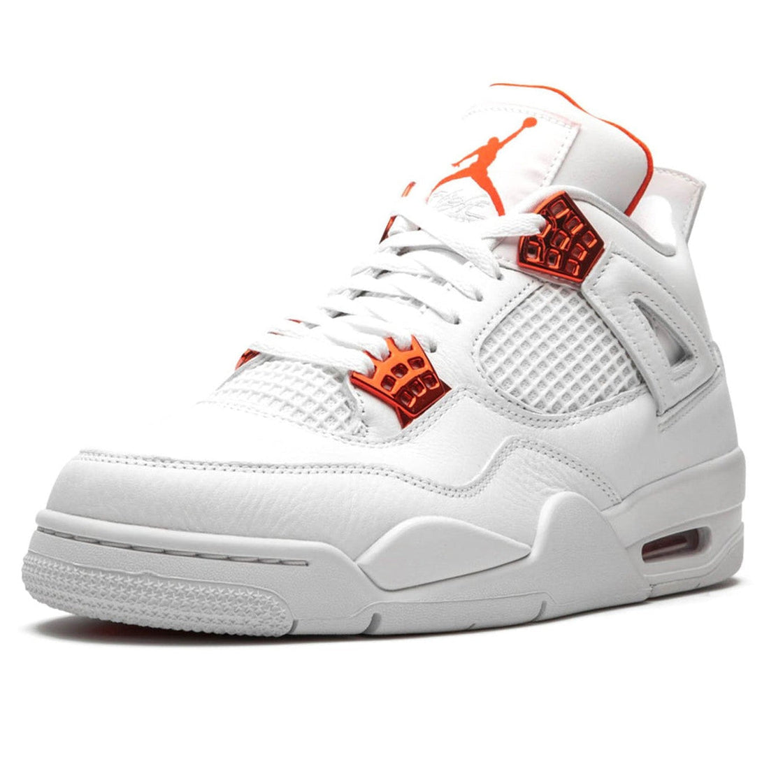 Air Jordan 4 Retro 'Orange Metallic'- Streetwear Fashion - helmiss.com