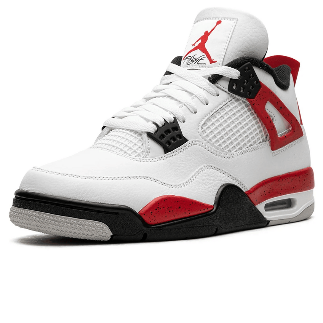 Air Jordan 4 Retro 'Red Cement'- Streetwear Fashion - helmiss.com