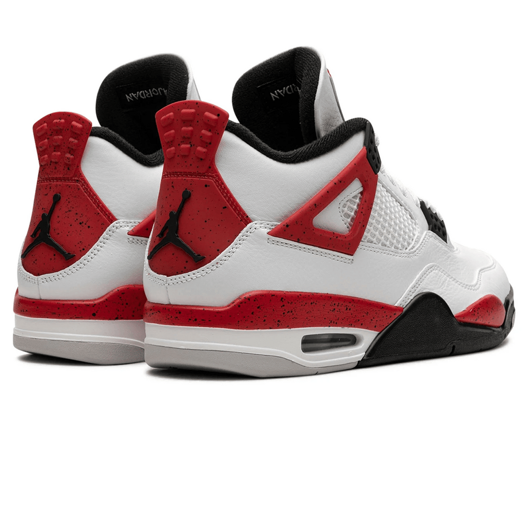 Air Jordan 4 Retro 'Red Cement'- Streetwear Fashion - helmiss.com