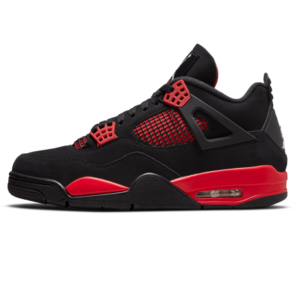 Air Jordan 4 Retro 'Red Thunder'- Streetwear Fashion - helmiss.com