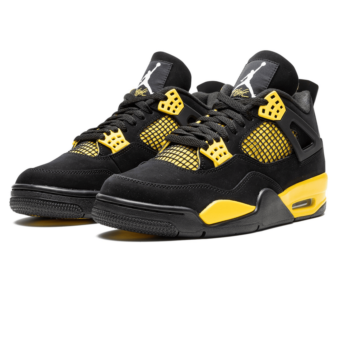 Air Jordan 4 Retro 'Thunder' 2023- Streetwear Fashion - helmiss.com