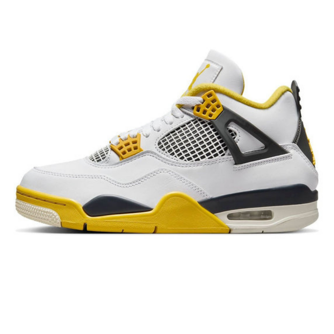 Air Jordan 4 Retro 'Vivid Sulfur'- Streetwear Fashion - helmiss.com